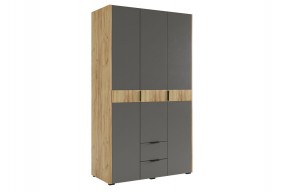 АДАМ К2 Спальный гарнитур (графит) в Пойковском - poikovskii.ok-mebel.com | фото 8