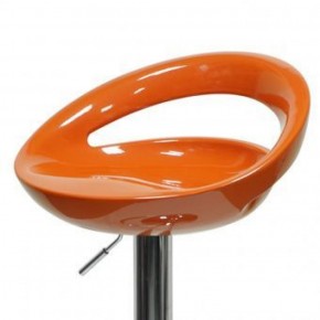 Барный стул Barneo N-6 Disco оранжевый глянец в Пойковском - poikovskii.ok-mebel.com | фото 2