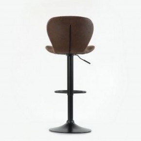 Барный стул Barneo N-86 Time / Black / VPU Brown Vintage коричневый винтаж PK970-18 в Пойковском - poikovskii.ok-mebel.com | фото 2