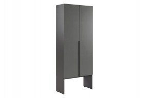 БАСКО Шкаф двухдверный L800 (графит) в Пойковском - poikovskii.ok-mebel.com | фото