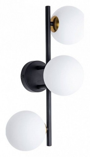 Бра Arte Lamp Gemini A2243PL-3BK в Пойковском - poikovskii.ok-mebel.com | фото
