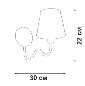 Бра Vitaluce V1848 V1848-8/1A в Пойковском - poikovskii.ok-mebel.com | фото 6