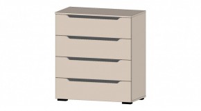 БРИТАНА Комод 4 ящика (кашемир) в Пойковском - poikovskii.ok-mebel.com | фото
