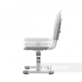Комплект парта + стул трансформеры Cantare Grey в Пойковском - poikovskii.ok-mebel.com | фото 6