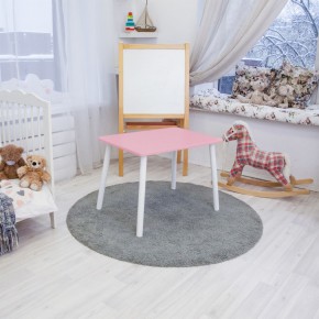 Детский стол Rolti Baby (розовый/белый, массив березы/мдф) в Пойковском - poikovskii.ok-mebel.com | фото