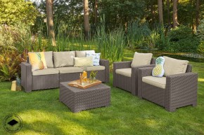 Диван Калифорния 3-х местный (California 2 Sofa), капучино в Пойковском - poikovskii.ok-mebel.com | фото 3