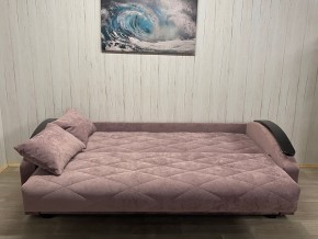 Диван Престиж-16 (НПБ+МДФ) велюр Sensey Elderberry в Пойковском - poikovskii.ok-mebel.com | фото 2