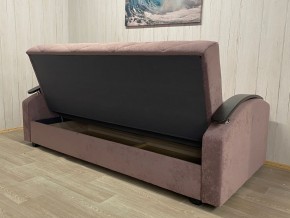Диван Престиж-16 (НПБ+МДФ) велюр Sensey Elderberry в Пойковском - poikovskii.ok-mebel.com | фото 4