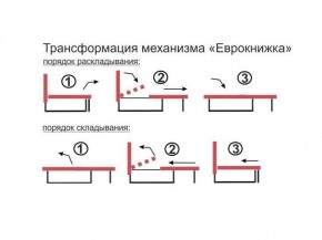 Диван угловой Алиса Bahama RED без подлокотников в Пойковском - poikovskii.ok-mebel.com | фото 4