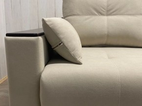 Диван угловой Комфорт-3 (НПБ+МДФ) велюр Luma 01 в Пойковском - poikovskii.ok-mebel.com | фото 3