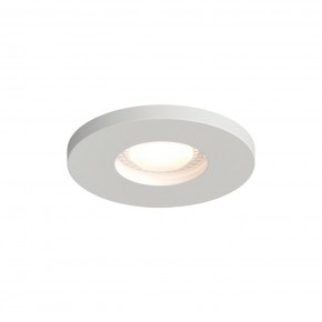 DK2036-WH Встраиваемый светильник влагозащ., IP 44, до 15 Вт, GU10, LED, белый, алюминий в Пойковском - poikovskii.ok-mebel.com | фото 3