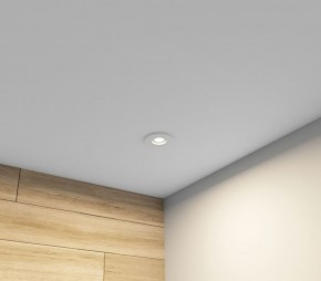 DK2036-WH Встраиваемый светильник влагозащ., IP 44, до 15 Вт, GU10, LED, белый, алюминий в Пойковском - poikovskii.ok-mebel.com | фото 7