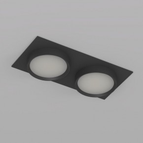DK2092-BK Встраиваемый светильник FLAT, IP 20, до 15 Вт, GX53, LED, черный, алюминий в Пойковском - poikovskii.ok-mebel.com | фото 5