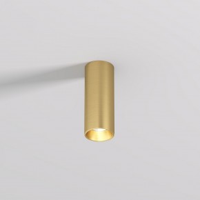 DK2615-SB Накладной светильник SHINE TUBE со светодиодом, D45*H115, IP20, 3000К, 7W, RA?90, сатинированная латунь, алюминий в Пойковском - poikovskii.ok-mebel.com | фото