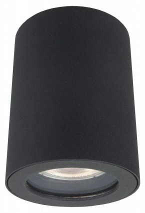 DK3007-BK Накладной светильник влагозащ., IP 44, 15 Вт, GU10, черный, алюминий в Пойковском - poikovskii.ok-mebel.com | фото 2