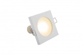 DK3014-WH Встраиваемый светильник влагозащ., IP 44, 50 Вт, GU10, белый, алюминий в Пойковском - poikovskii.ok-mebel.com | фото 3