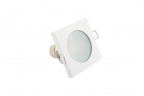 DK3014-WH Встраиваемый светильник влагозащ., IP 44, 50 Вт, GU10, белый, алюминий в Пойковском - poikovskii.ok-mebel.com | фото 4