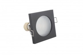 DK3015-BK Встраиваемый светильник влагозащ., IP 44, 50 Вт, GU10, черный, алюминий в Пойковском - poikovskii.ok-mebel.com | фото 4