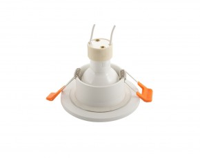 DK3016-WH Встраиваемый светильник влагозащ., IP 65, 50 Вт, GU10, белый, алюминий в Пойковском - poikovskii.ok-mebel.com | фото 6