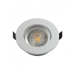 DK3020-CM Встраиваемый светильник, IP 20, 10 Вт, GU5.3, LED, серый, пластик в Пойковском - poikovskii.ok-mebel.com | фото 2
