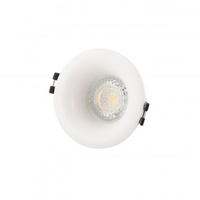 DK3024-WH Встраиваемый светильник, IP 20, 10 Вт, GU5.3, LED, белый, пластик в Пойковском - poikovskii.ok-mebel.com | фото