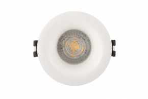 DK3024-WH Встраиваемый светильник, IP 20, 10 Вт, GU5.3, LED, белый, пластик в Пойковском - poikovskii.ok-mebel.com | фото 2