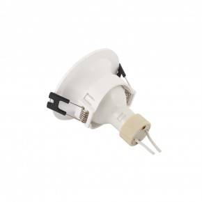 DK3024-WH Встраиваемый светильник, IP 20, 10 Вт, GU5.3, LED, белый, пластик в Пойковском - poikovskii.ok-mebel.com | фото 4
