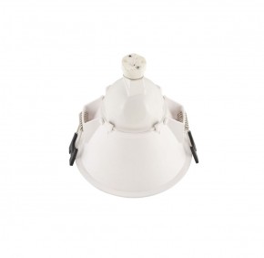 DK3026-WB Встраиваемый светильник, IP 20, 10 Вт, GU5.3, LED, белый/черный, пластик в Пойковском - poikovskii.ok-mebel.com | фото 5