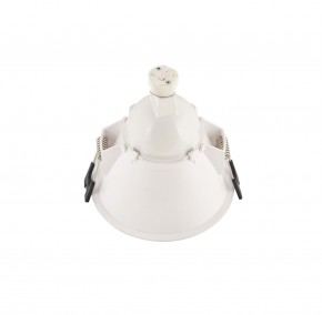 DK3026-WB Встраиваемый светильник, IP 20, 10 Вт, GU5.3, LED, белый/черный, пластик в Пойковском - poikovskii.ok-mebel.com | фото 4