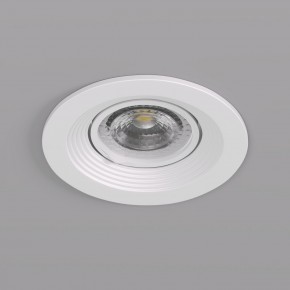 DK3029-WH Встраиваемый светильник, IP 20, 10 Вт, GU5.3, LED, белый, пластик в Пойковском - poikovskii.ok-mebel.com | фото 4