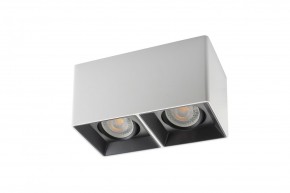 DK3035-WB Светильник накладной IP 20, 10 Вт, GU5.3, LED, белый/черный, пластик в Пойковском - poikovskii.ok-mebel.com | фото 2
