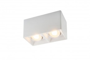 DK3035-WH Светильник накладной IP 20, 10 Вт, GU5.3, LED, белый, пластик в Пойковском - poikovskii.ok-mebel.com | фото