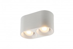 DK3036-WH Светильник накладной IP 20, 10 Вт, GU5.3, LED, белый, пластик в Пойковском - poikovskii.ok-mebel.com | фото