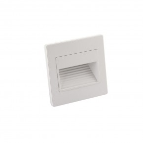 DK3050-WH Светильник встраиваемый в стену, IP 20, LED 3000, 1 Вт, белый, пластик в Пойковском - poikovskii.ok-mebel.com | фото 2