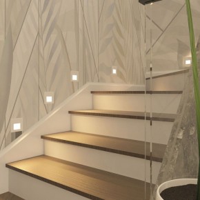 DK3050-WH Светильник встраиваемый в стену, IP 20, LED 3000, 1 Вт, белый, пластик в Пойковском - poikovskii.ok-mebel.com | фото 9