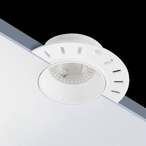 DK3055-WH Встраиваемый светильник, IP 20, 10 Вт, GU5.3, LED, белый, пластик в Пойковском - poikovskii.ok-mebel.com | фото 2