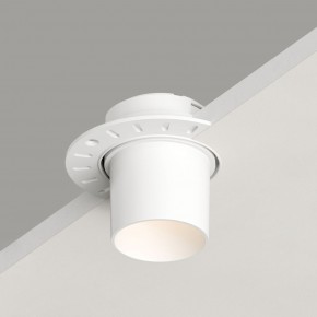 DK3057-WH Встраиваемый светильник под шпатлевку, IP20, до 15 Вт, LED, GU5,3, белый, пластик в Пойковском - poikovskii.ok-mebel.com | фото 3