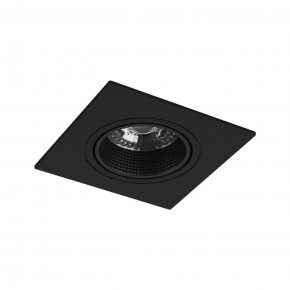 DK3071-BK Встраиваемый светильник, IP 20, 10 Вт, GU5.3, LED, черный/черный, пластик в Пойковском - poikovskii.ok-mebel.com | фото 6