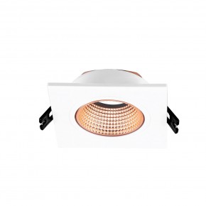DK3071-WBR Встраиваемый светильник, IP 20, 10 Вт, GU5.3, LED, белый/бронзовый, пластик в Пойковском - poikovskii.ok-mebel.com | фото 2