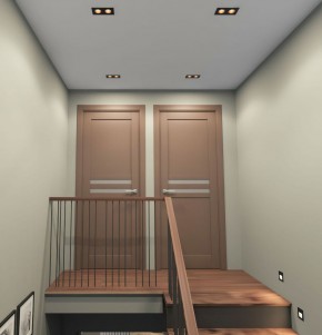 DK3072-BBR Встраиваемый светильник, IP 20, 10 Вт, GU5.3, LED, черный/бронзовый, пластик в Пойковском - poikovskii.ok-mebel.com | фото 3