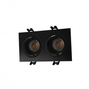 DK3072-BK Встраиваемый светильник, IP 20, 10 Вт, GU5.3, LED, черный/черный, пластик в Пойковском - poikovskii.ok-mebel.com | фото