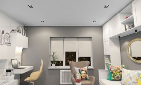 DK3072-BK+WH Встраиваемый светильник, IP 20, 10 Вт, GU5.3, LED, черный/белый, пластик в Пойковском - poikovskii.ok-mebel.com | фото 2