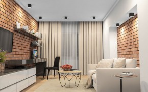DK3080-BW+BK Светильник накладной IP 20, 10 Вт, GU5.3, LED, черно-белый/черный, пластик в Пойковском - poikovskii.ok-mebel.com | фото 2