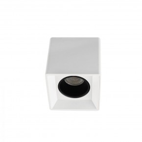 DK3080-WH+BK Светильник накладной IP 20, 10 Вт, GU5.3, LED, белый/черный, пластик в Пойковском - poikovskii.ok-mebel.com | фото