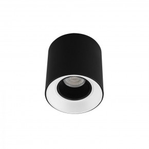 DK3090-BW+BK Светильник накладной IP 20, 10 Вт, GU5.3, LED, черно-белый/черный, пластик в Пойковском - poikovskii.ok-mebel.com | фото