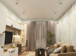 DK3090-WB+WH Светильник накладной IP 20, 10 Вт, GU5.3, LED, бело-черный/белый, пластик в Пойковском - poikovskii.ok-mebel.com | фото 2