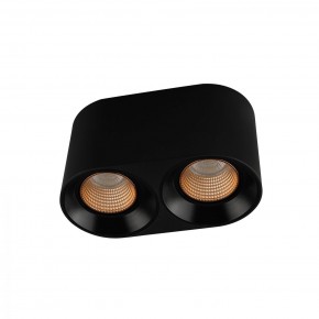 DK3096-BK+BR Светильник накладной IP 20, 10 Вт, GU5.3, LED, черный/бронзовый, пластик в Пойковском - poikovskii.ok-mebel.com | фото