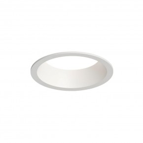 DK3103-WH Встраиваемый влагозащищенный светильник, IP 65, 10 Вт, GU5.3, LED, белый, пластик в Пойковском - poikovskii.ok-mebel.com | фото