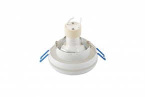 DK4031-WH Встраиваемый светильник, IP 20, 10 Вт, GU10, белый, алюминий/пластик в Пойковском - poikovskii.ok-mebel.com | фото 6