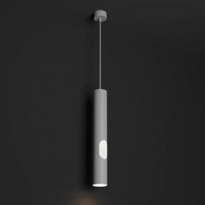 DK4045-WH Подвесной светильник, с декоративным вырезом, IP 20, до 15 Вт, LED, GU10, белый, алюминий в Пойковском - poikovskii.ok-mebel.com | фото 2